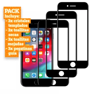 Protector Pantalla Completa Pack de 3 unidades para Apple iPhone 7 Plus | 8 Plus - Imagen 1 de 5