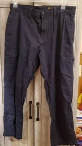 Weatherproof Pants Mens 36 / 30 Black Cargo Hiking Utility Outdoors Straight Fit - Picture 1 of 9