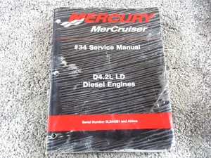Mercury MerCruiser #34 Service Manual D4.2L LD Diesel Engines 2002 - Picture 1 of 9