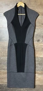 Amanda Wakeley Bodycon Pencil Dress Wool Blend Beautiful Christmas - UK 8 - Picture 1 of 7