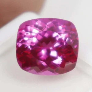 Natural Pink Sapphire Flawless 11.35 Ct A+ Loose Cut Gemstone GIE Certified 720 - Picture 1 of 7