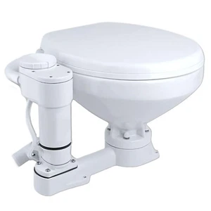 Commodore Electric Marine Toilet - Twist Flush - Regular Size - Picture 1 of 1