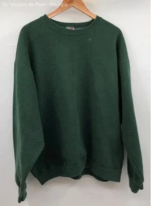 Fruit of the Loom 90s Super Cotton Heavyweight Pullover Crewneck Sweatshirt -XXL - Picture 1 of 8