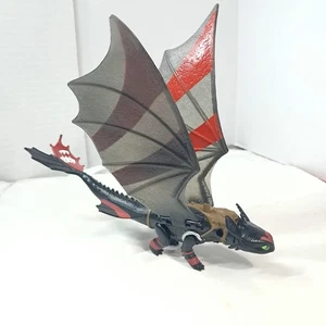 How To Train Your Dragon 2 Toothless Power Dragon Wing Action Racing Stripes toy - Picture 1 of 9