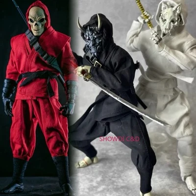 1/12 Men's Japanese Ninja Samurai Combat Uniform Set Model For 6'' Action Figure - Image 1 of 4