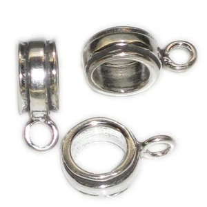 Bead sterling silver charm spacer Converter .925 x 1 Converters spacers - Picture 1 of 4