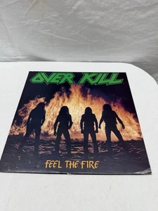 Overkill Feel The Fire LP Record 1985 Thrasher Rock - Picture 1 of 7