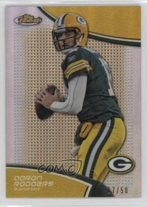 2011 Topps Finest Gold rifrattore /50 Aaron Rodgers #50 - Foto 1 di 3