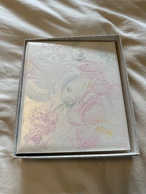 Álbum de boda vintage NUEVO sello floral en relieve Foto 1 de 4