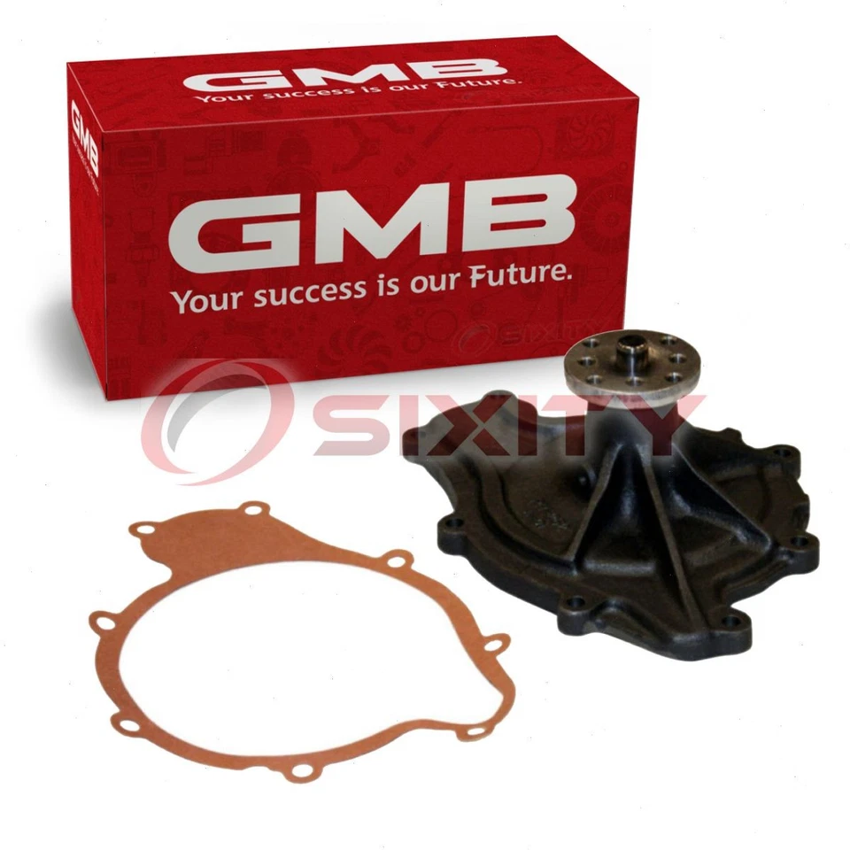 Bomba de agua del motor GMB para Pontiac LeMans 1963-1968 3,2 L 5,3 L 5,7 L 6,6 L L4 V8 ef Foto 1 de 4