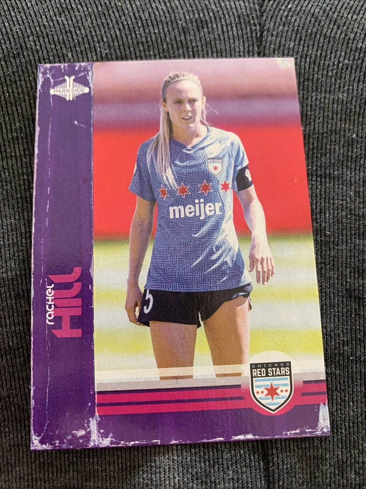2021 PARKSIDE NWSL PREMIER Vintage Rachel Hill #14 Chicago Red Stars @1777 - Image 1 of 1
