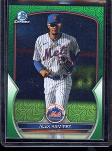 Alex Ramírez 2023 Bowman Green Mojo Refractor/99 New York Mets BCP-211 - Imagen 1 de 2