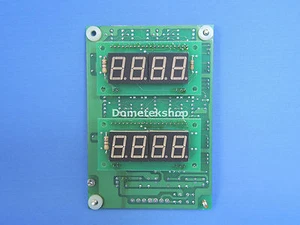 JC-10117A Circuito stampato con display 2x 4 cifre - Foto 1 di 2