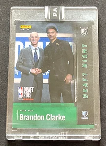 2019 Panini #DN-BC, Brandon Clarke, Memphis Grizzlies, Rookie, Auto, Green /10 - Picture 1 of 2