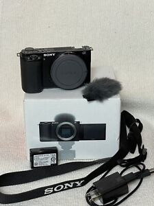 Sony Alpha ZV-E10 25.0 MP Camera - Black - **WITH ALLSTATE WARRANTY**