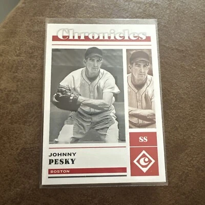 2023 Panini Chronicles - #22 Johnny Pesky - Image 1 of 2