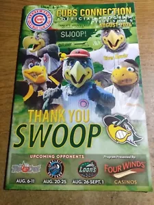 THANK YOU SWOOP South Bend Cubs Magazine Program Connection August 2024 Chicago - Picture 1 of 2