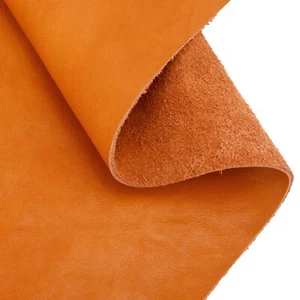 Hojas de cuero suave 2-2,3 mm textura natural cuero de vaca piezas de herramientas LeatherCraft - Imagen 1 de 45