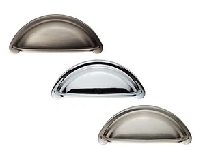 Carlisle Brass - FTD557 - FINGERTIP Cottage Handle Cup Pull Centres 76mm - Picture 1 of 5