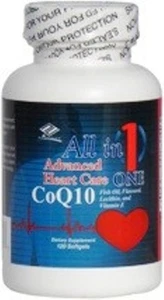 Advanced Heart Care w/ Coq10 Fish Oil EPA DHA (120 Softgels) - Picture 1 of 4
