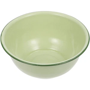 Kitchen Enamel Bowl Thicken Soup Bowl Enamel Noodle Bowl Enamel Mixing Bowl - Picture 1 of 11