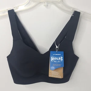 Brooks Dare Underwire Run Bra Running Sports Bra Womens Size 32D Black - NEW - Picture 1 of 6