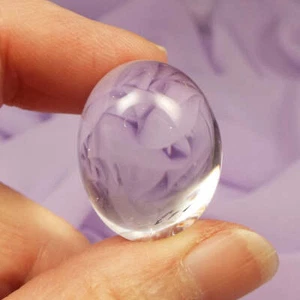 Beautifully clear A grade Clear Quartz tumble stone 17.4g SN47415A - Picture 1 of 4