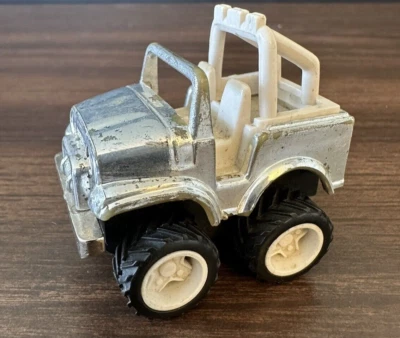 1987 Buddy L Corp Silver Toy Jeep CJ-7 Made in Macau Vintage - Image 1 of 4