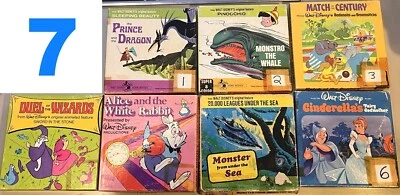 7 Películas caseras vintage de Walt Disney Super 8 - Robin Hood Pinocho 20.000 leguas+ Foto 1 de 4