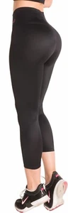 Butt Lift Capris Leggings High Waist Shaper Powernet Levanta Cola Colombianos - Picture 1 of 7