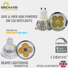 GU10/MR16 DIMMABLE 6W 8W 9W WARM WHITE COOL WHITE LED Light Bulb Spotlight UK
