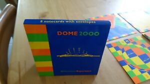Collectible The Dome 2000 8 Notecards & Envelopes O2 Arena