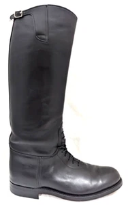 Botas de Patrulla DEHNER’S Para Hombre EE. UU. 11.5 Cuero Negro Policía Ecuestre Montar VEUC* - Imagen 1 de 12