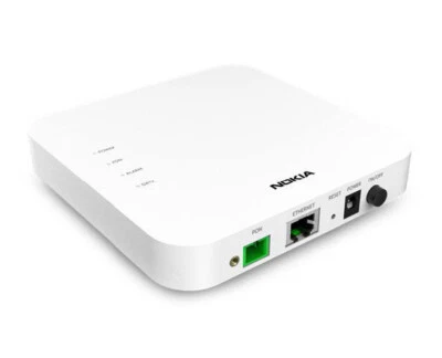 Nokia New XS-010X-Q XGS PON ONT, 1x 100M/1G/2.5G/5G/10G, US power plug - Image 1 of 3