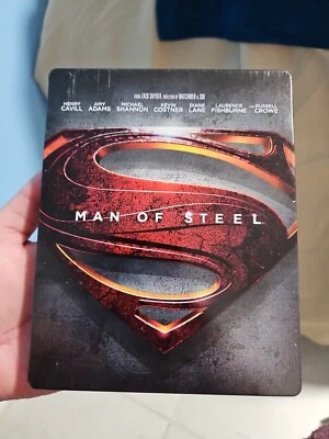 Man of Steel (Blu-Ray, DVD) Steelbook Walmart Exclusive (No Digital Copy) - Image 1 of 3