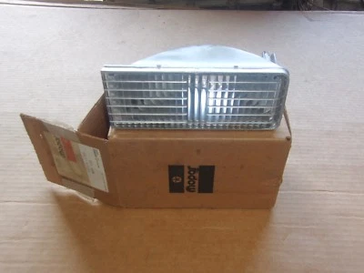 1975 75 Plymouth Gran Fury NOS MoPar Left PARK LAMP HOUSING & LENS - Image 1 of 2