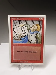 MTG - 3rd Edition - Revised - Stone Rain - Common - LP+ NM - Picture 1 of 2