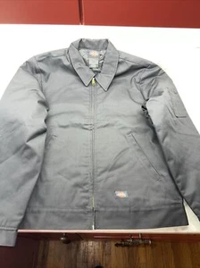 Dickies Isolierte Eisenhower Jacke mit Reißverschluss vorne - schwarz, Größe MR - Bild 1 von 3