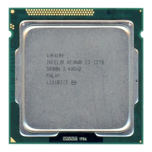 Server Processor CPU Intel Xeon E3-1270 3.4GHz LGA1155 SR00N - Picture 1 of 1