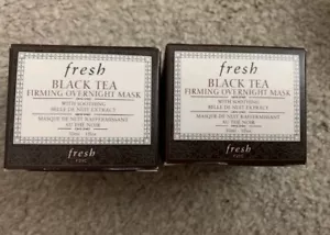 2 X 30 ml Black Tea Firming Overnight Mask BNIB - Picture 1 of 3