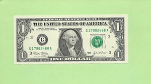 2003 ..UNCIRC 1 $ C 1798 2468 A .... 2003 1 $ C-A NICE NOTE FRN - Bild 1 von 2