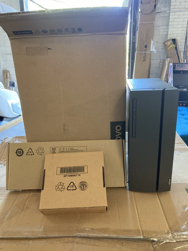 Lenovo IdeaCentre, Desktop, Intel Core i7-9700, 3GHz, 16GB RAM, 512GB SSD - Image 1 of 4