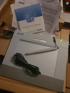 Smart Slate WS200 Graphics Tablet Includes Pen Battery USB Plug Disk Instruction - Picture 1 of 6