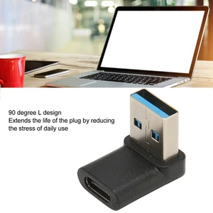 Kątownik prostokątny USB C na USB A Adapter 10Gbps Plug And Play USB A 3.0 - Zdjęcie 1 z 12