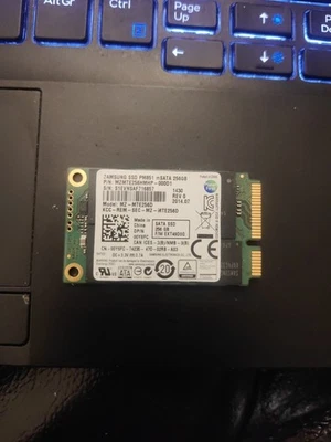 Samsung PM851 mSATA 256GB SSD - Image 1 of 2