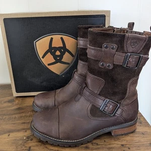 ARIAT Damen 7 B Wildleder Leder Lowland Riser halbhohe Stiefel 10008693 TOP - Bild 1 von 12