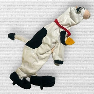 Baby Kuh Kostüm 12-24 Monate Ganzkörper Kapuze Bauernhof Halloween - Bild 1 von 3