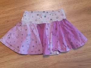 Purple Intentional Fade Fabric Skirt w/Shorts Underneath Girls Size 5 - Picture 1 of 3