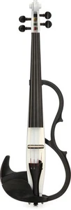 Yamaha Silent Series SV-200 Electric Violin - Pearl White - Picture 1 of 11