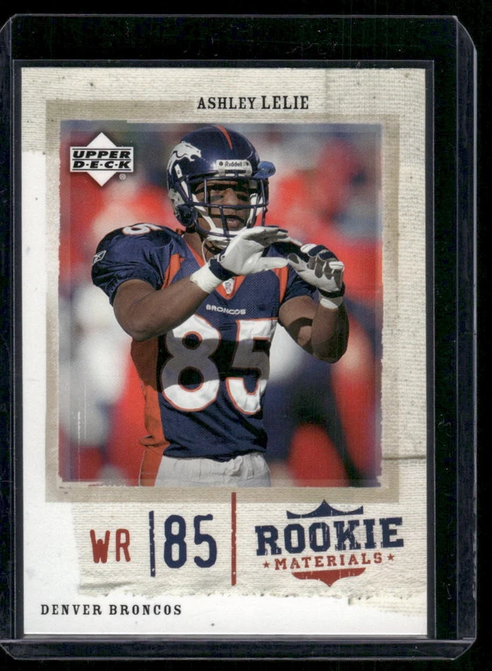 2005 Upper Deck Rookie Materials #26 Ashley Lelie - Image 1 of 2